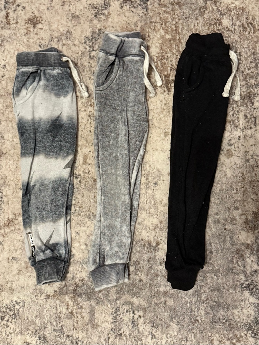 Vintage Havana toddler jogger sweatpants set of 3